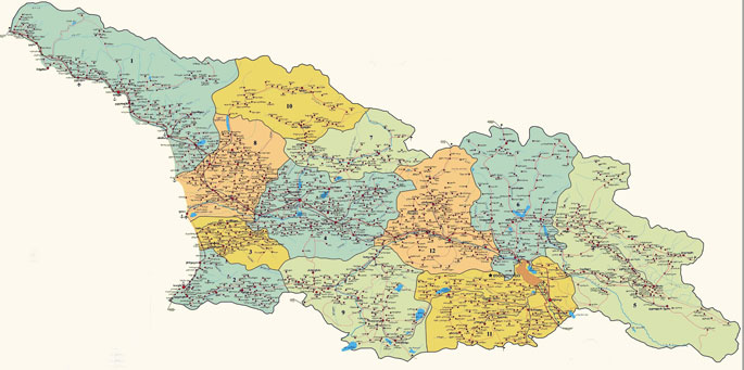 georgia map